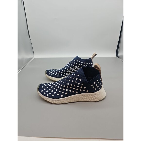 adidas Shoes - Adidas NMD CS2 Primeknit PK Ronin Women's 7.5 Shoes Polka Dot Navy White BA7212